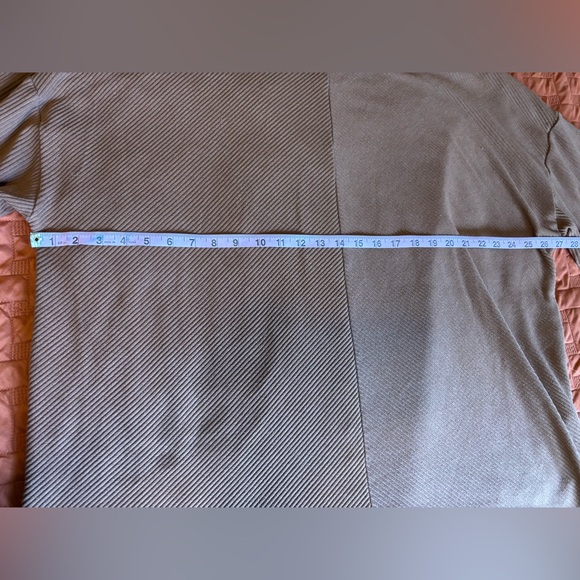 🚨4/$20 Sale!🚨 AVA & VIV RIBBED PLUS SIZE 3X BROWN ORANGE SWEATSHIRT PULLOVER - Picture 4 of 6